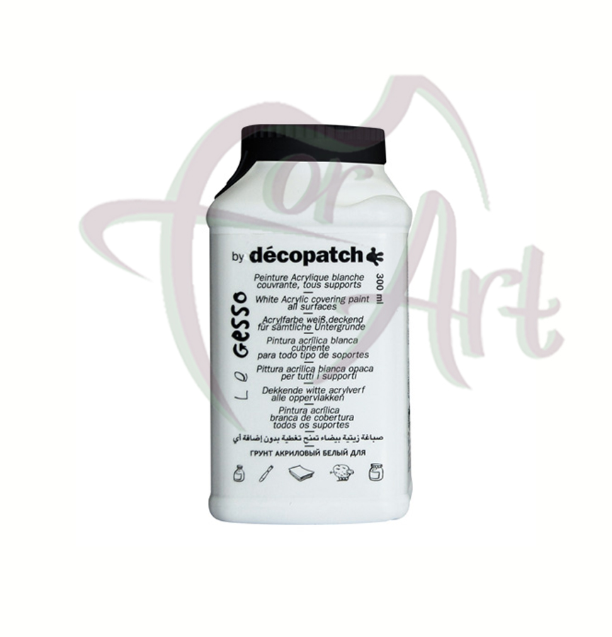 Грунт универсальный Decopatch Gesso -белый/300гр