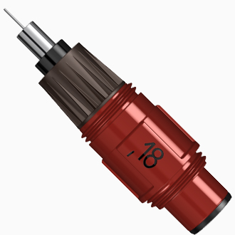 Пишущий узел изографа Rotring 0.18мм