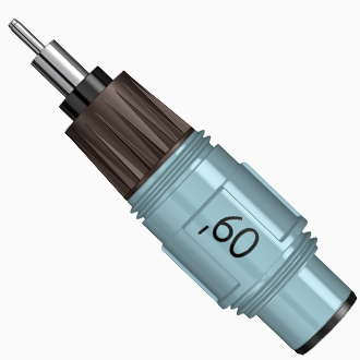 Пишущий узел изографа Rotring 0.60мм