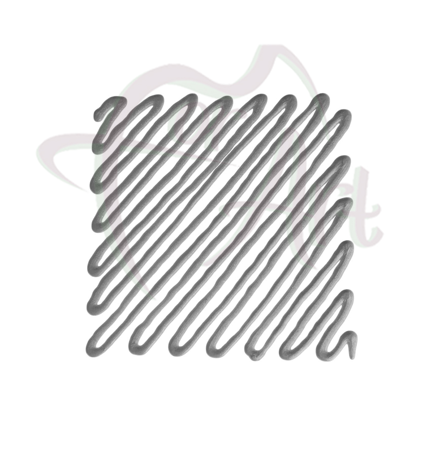 Рельеф по стеклу Idea Vetro/№515 Сталь т.20мл (Италия)