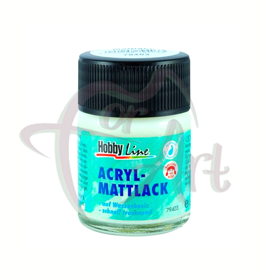 Акриловый бесцветный матовый лак на водной основе C.Kreul Hobby LineAcryl Mattlack/б.50мл