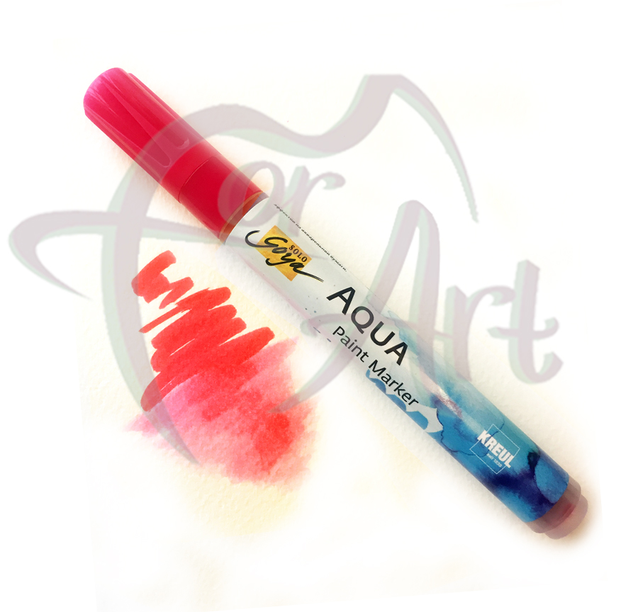 Акварельный маркер Solo Goya Aqua Paint Marker- карминовый