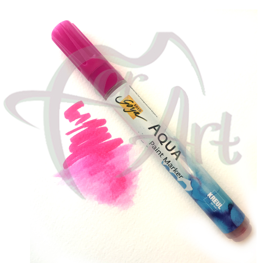 Акварельный маркер Solo Goya Aqua Paint Marker- маджента