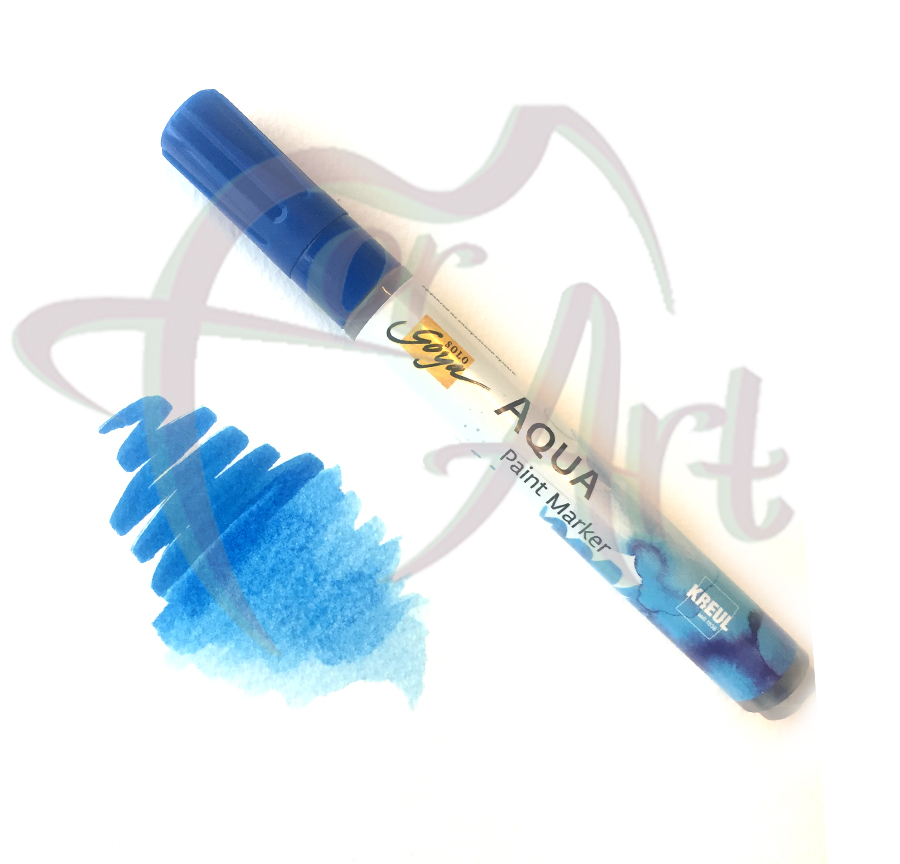 Акварельный маркер Solo Goya Aqua Paint Marker- кобальт синий
