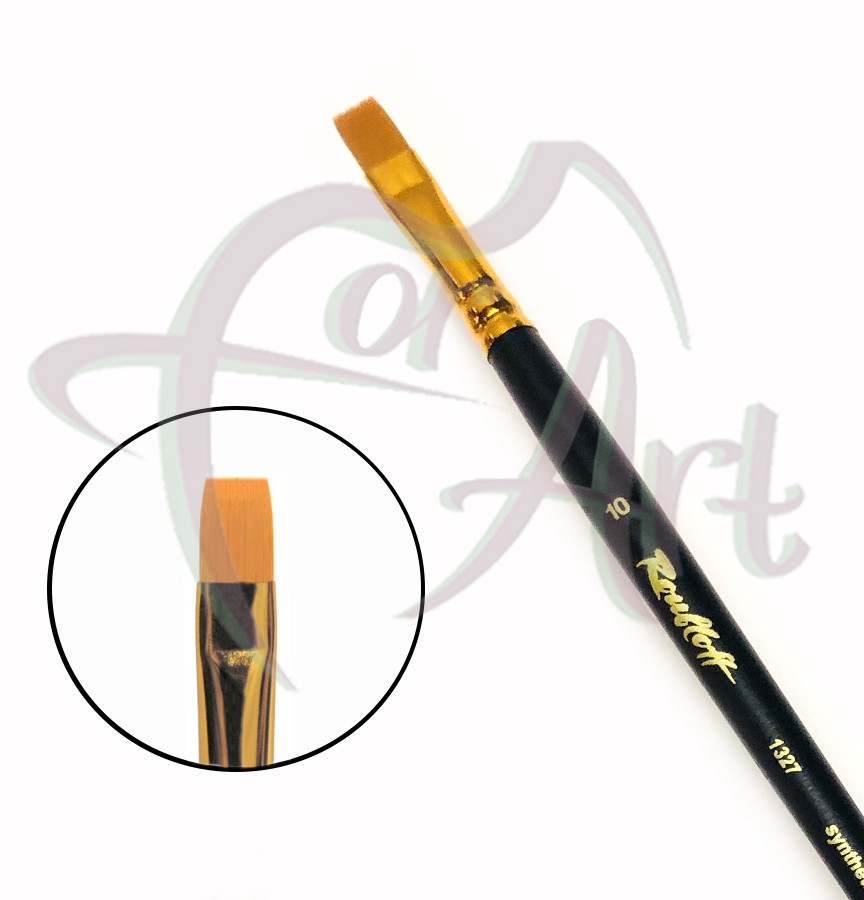 Кисть синтетическая плоская Roubloff ser.1327 №10
