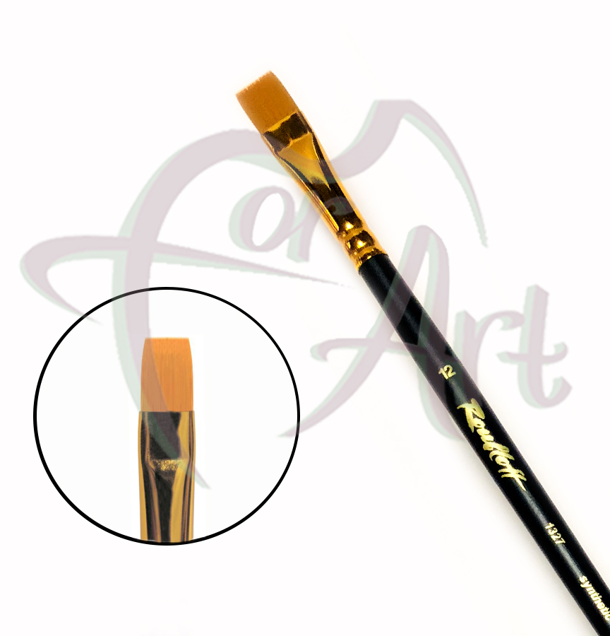 Кисть синтетическая плоская Roubloff ser.1327 №12