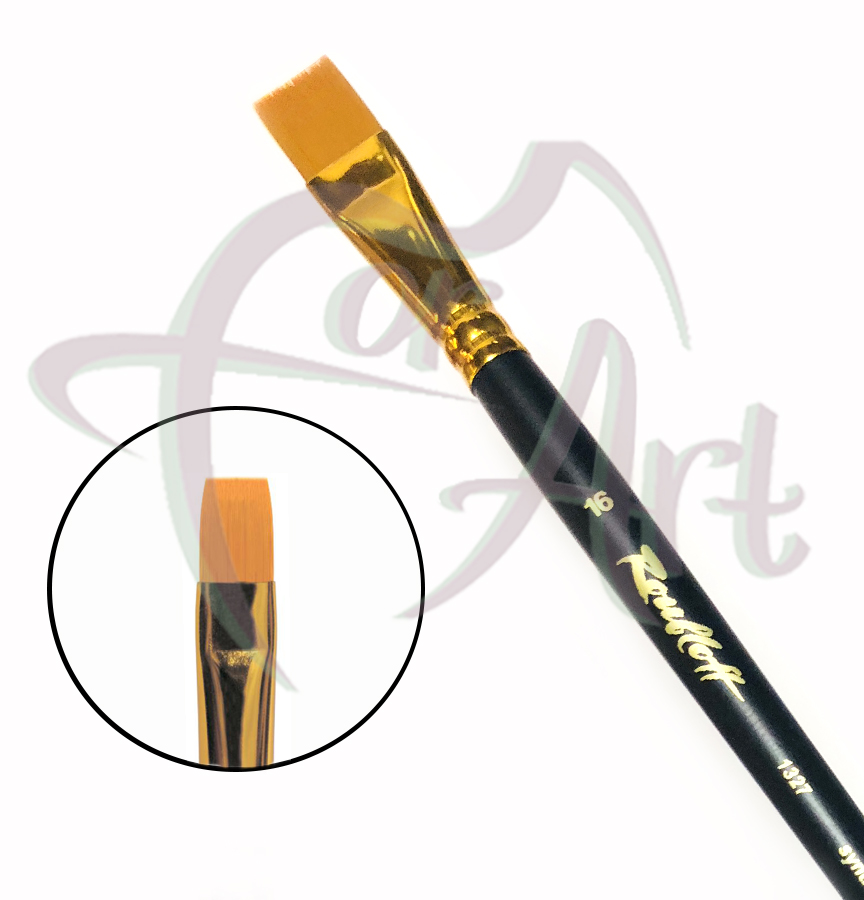 Кисть синтетическая плоская Roubloff ser.1327 №16
