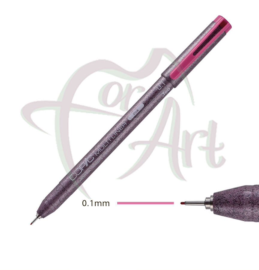 Линер Copic- розовый 0,1мм