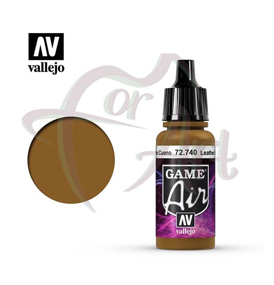 Краска для моделизма Game Air Vallejo на акриловой основе- кожанный коричневый/б.17мл