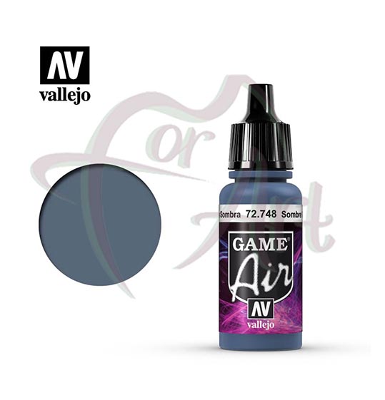 Краска для моделизма Game Air Vallejo на акриловой основе- тёмный серый/б.17мл