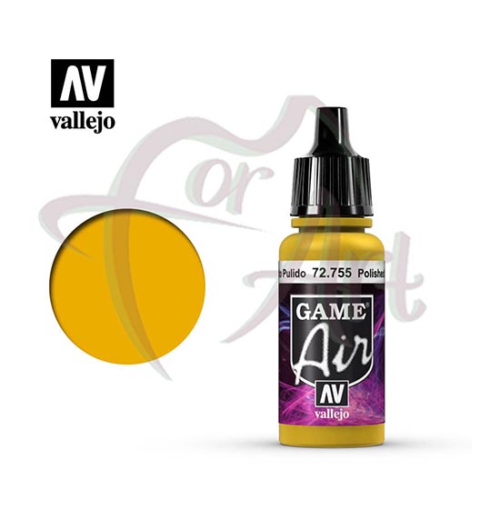 Краска для моделизма Game Air Vallejo на акриловой основе- блестящее золото/б.17мл