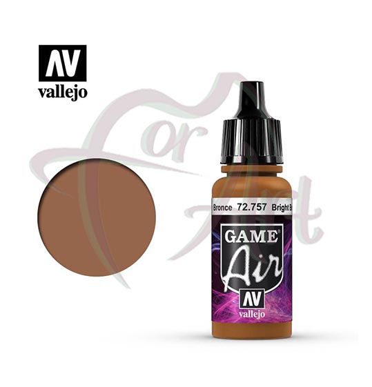 Краска для моделизма Game Air Vallejo на акриловой основе- яркая бронза/б.17мл