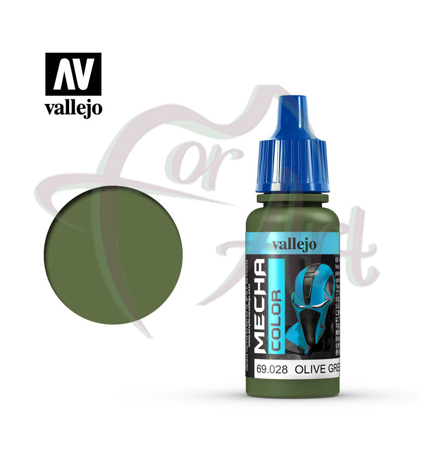 Краска для моделизма Mecha Color Vallejo на акриловой основе- оливковый/б.17мл
