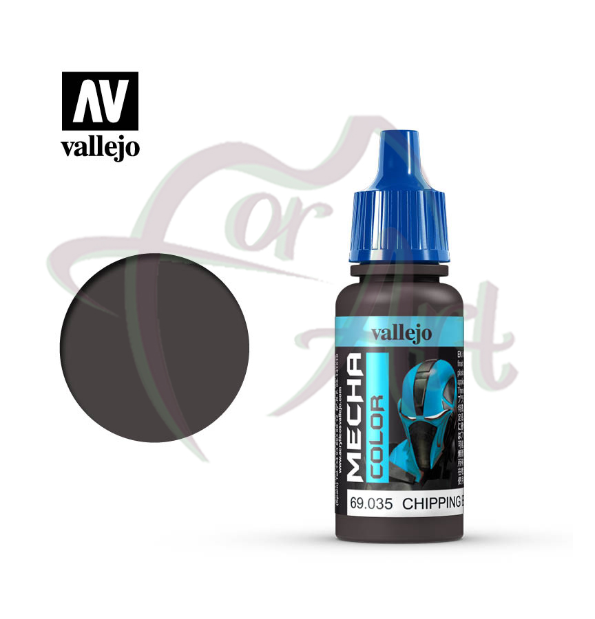 Краска для моделизма Mecha Color Vallejo на акриловой основе- Chipping Коричневый/б.17мл