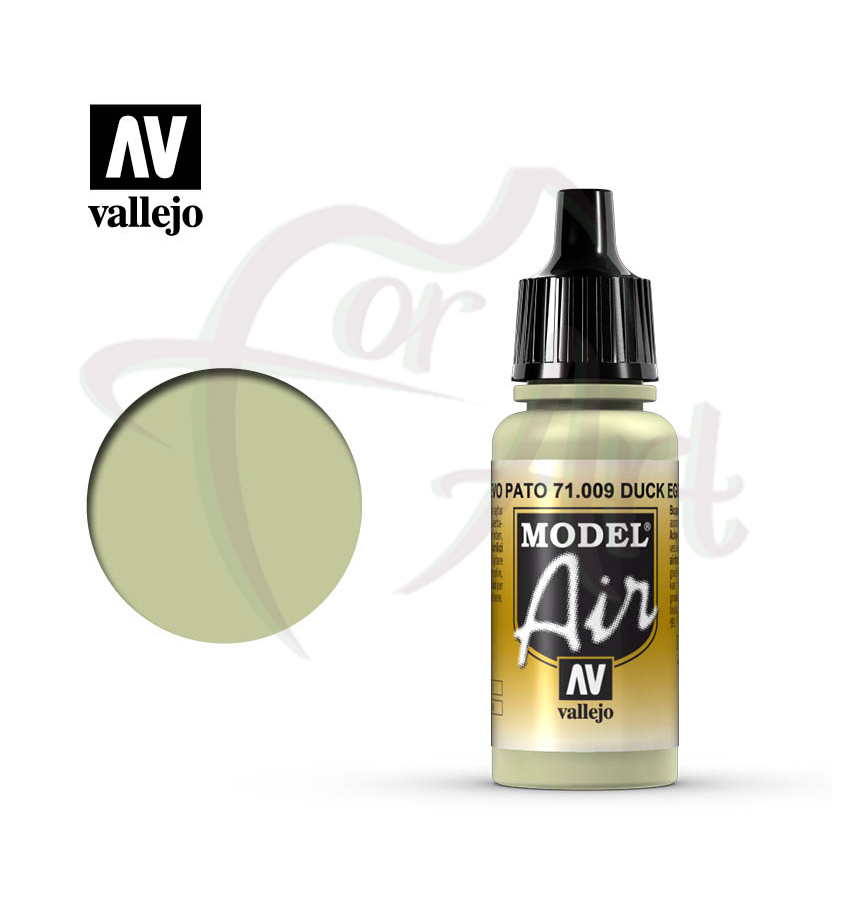 Краска для моделизма Vallejo Model Air на акриловой основе- цвет утиных яиц/duck egg green/б.17мл
