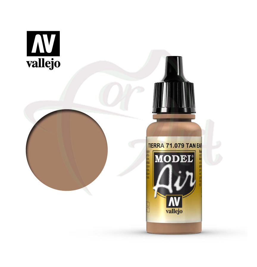 Краска для моделизма Vallejo Model Air на акриловой основе- flat tan/б.17мл