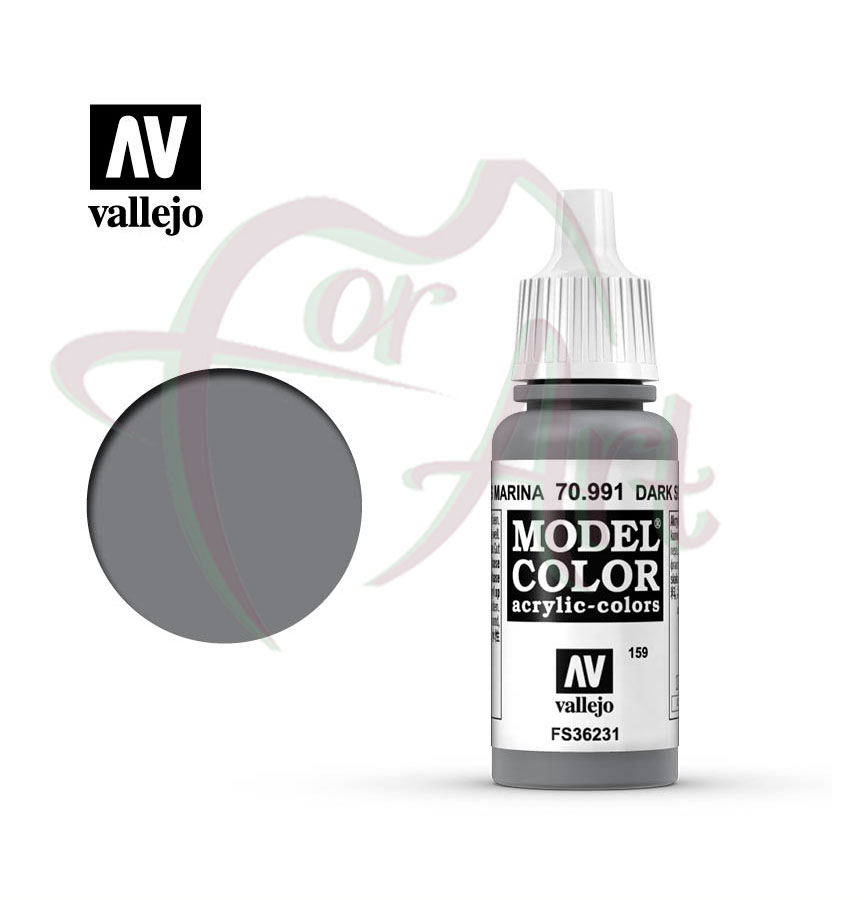 Краска для моделизма Vallejo Model Color на акриловой основе- зеленое темное море/б.17 мл