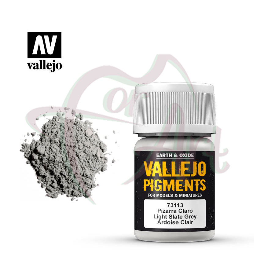 Пигмент художественный Vallejo - серый светлый/б.30 мл