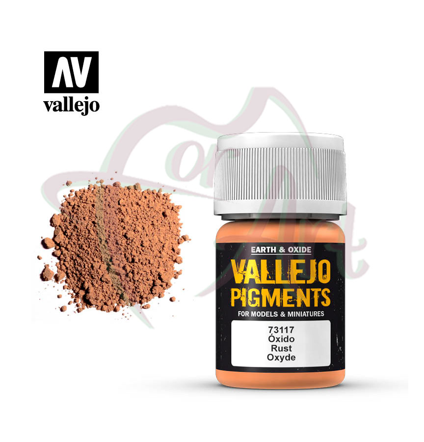 Пигмент художественный Vallejo - ржавчина/б.30 мл