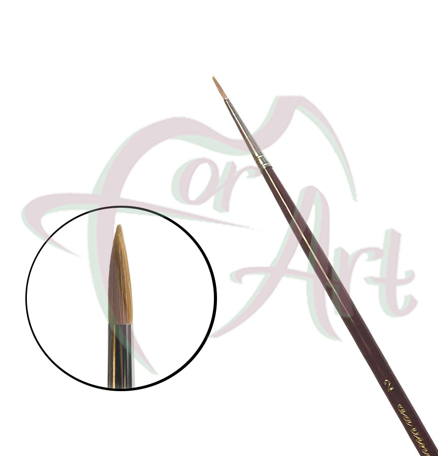 Кисть круглая ушной волос Da Vinci ser.1650 - №2
