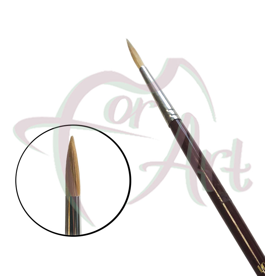 Кисть круглая ушной волос Da Vinci ser.1650 - №10