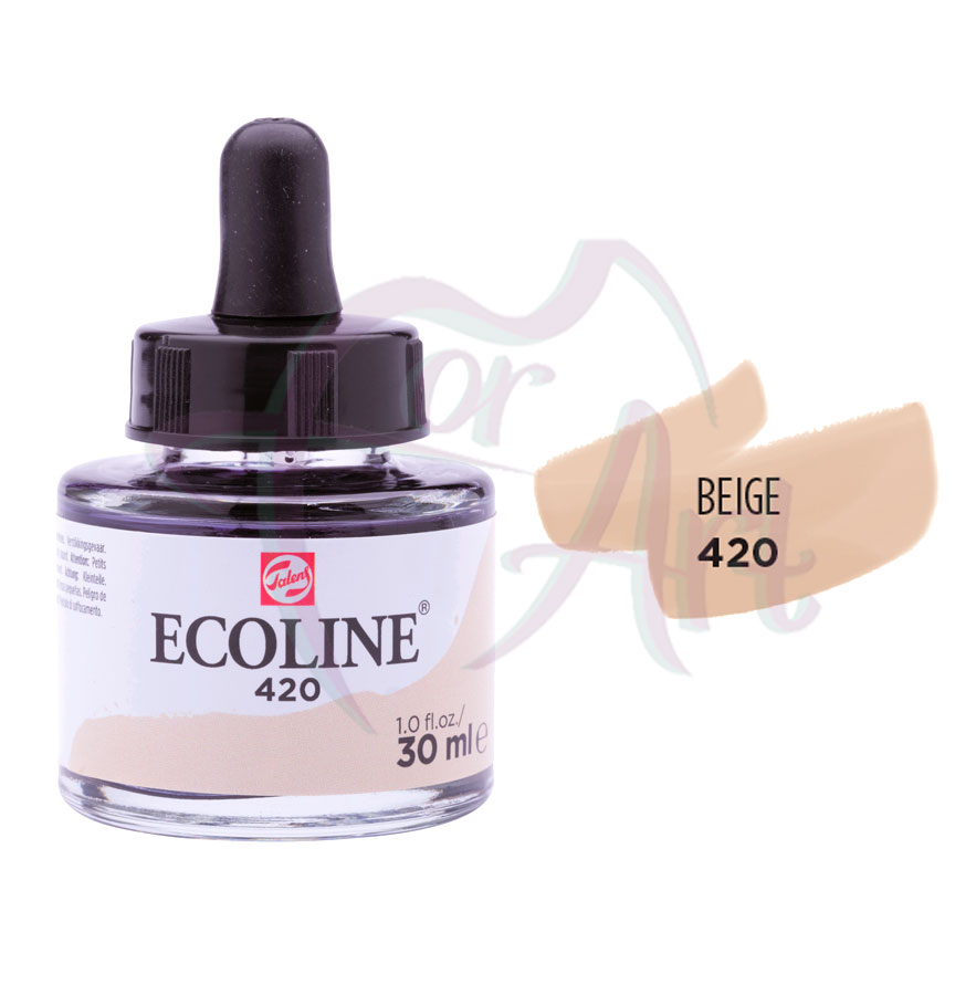 Жидкая акварель ECOLINE №420 Бежевый/30мл