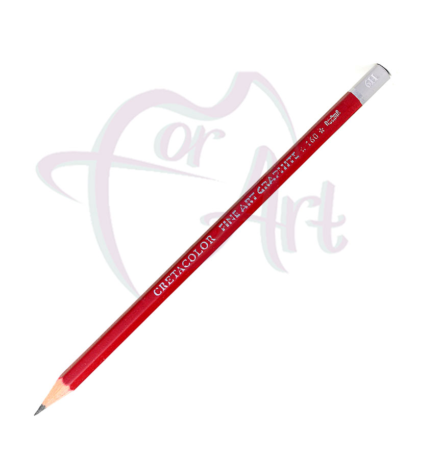 Чернографитный карандаш Cretacolor Cleos 6H