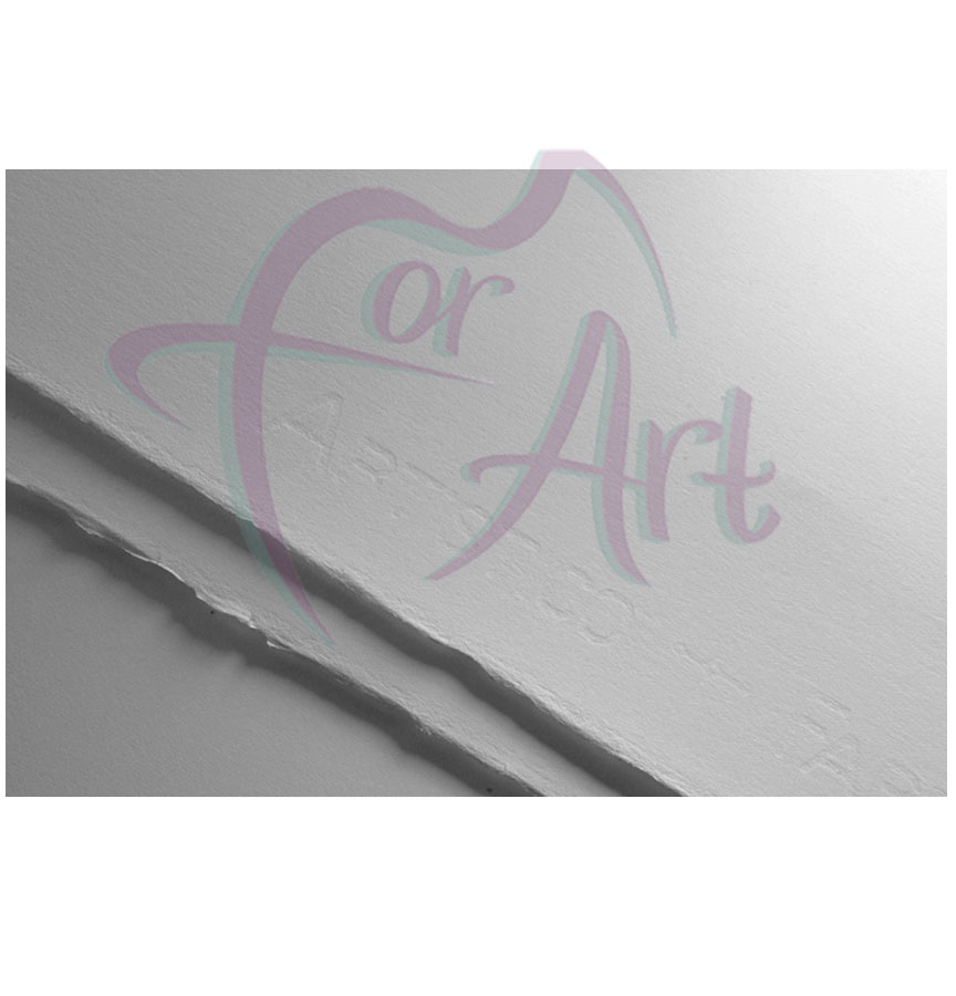 Бумага для акварели Fabriano Artistico Grana Satinata Extra White белоснежная 100% хлопок 56х76см 300гр горячее прессование, гладкая