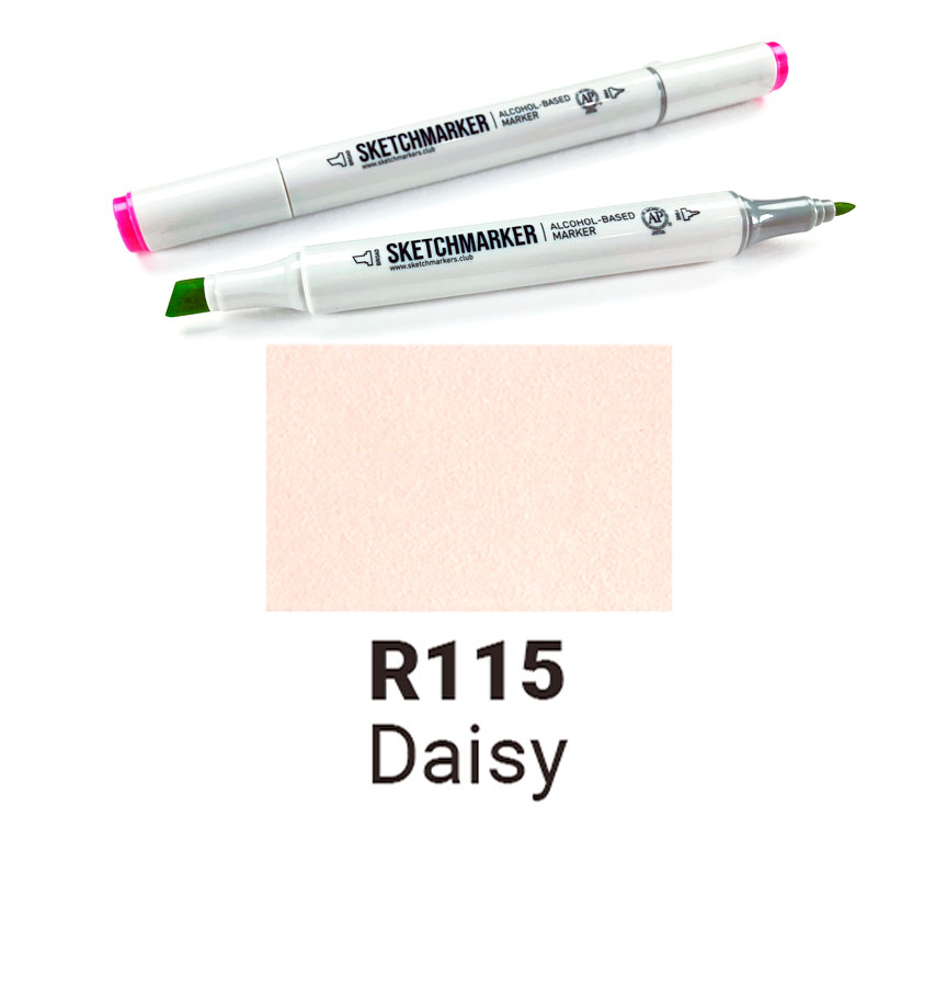 Маркер двухсторонний Sketchmarker на спиртовой основе-R115 Маргаритка