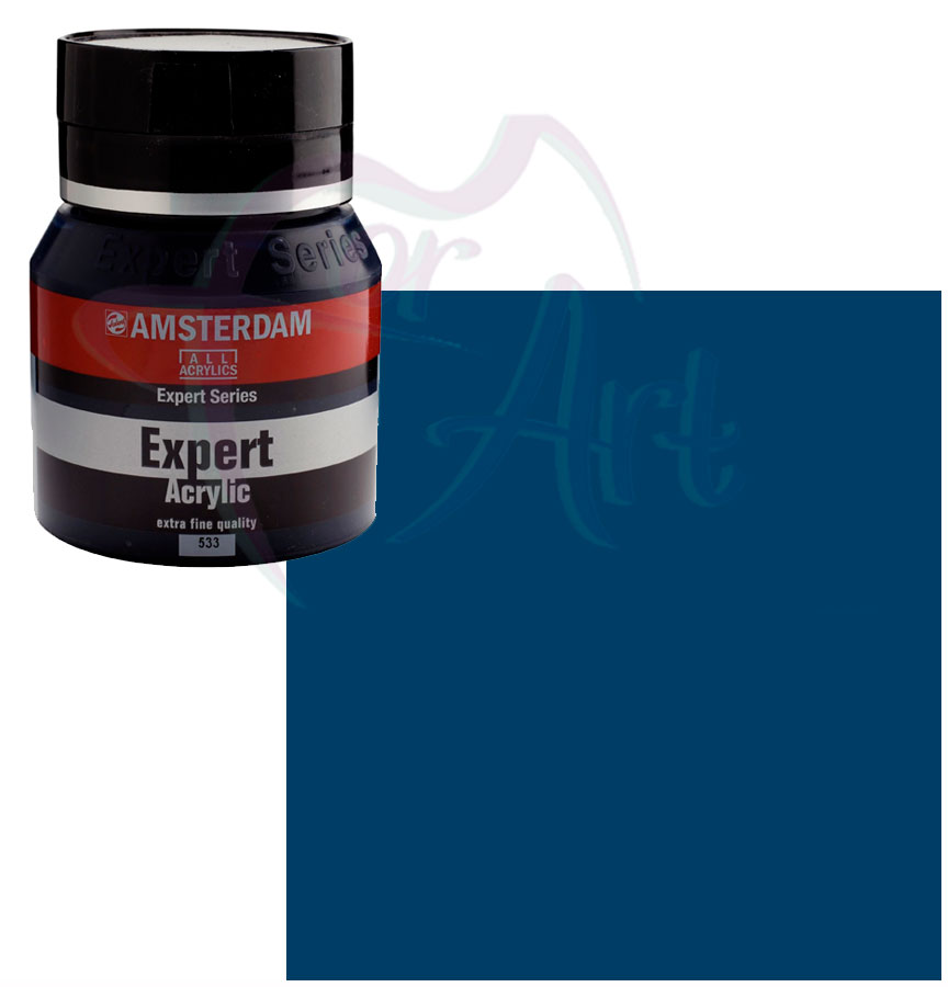 Краска акриловая Amsterdam Expert №533 Индиго т.400мл