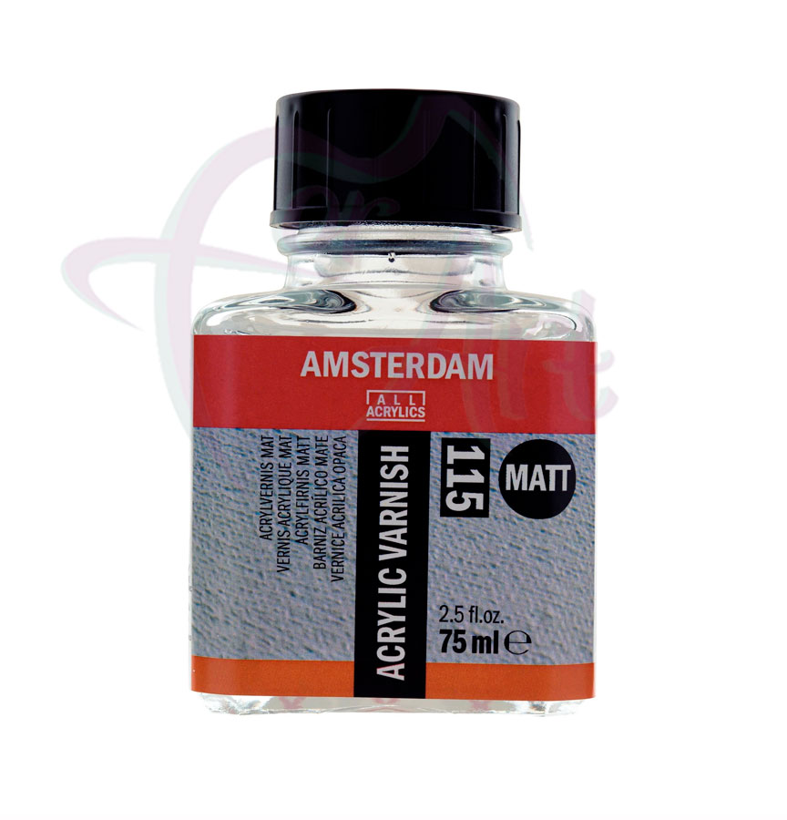 Финишный лак для акрила Amsterdam (115) матовый/б.75мл