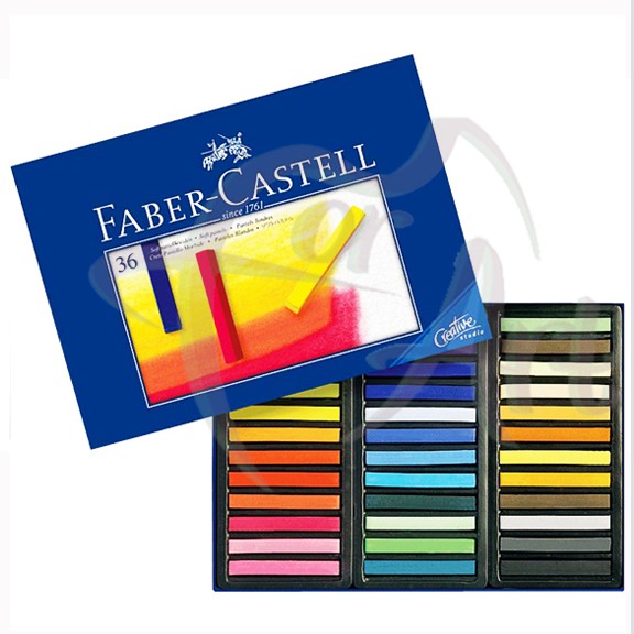Набор мягкой сухой пастели Faber-Castell CREATIVE STUDIO 36 цветов в картонной коробке