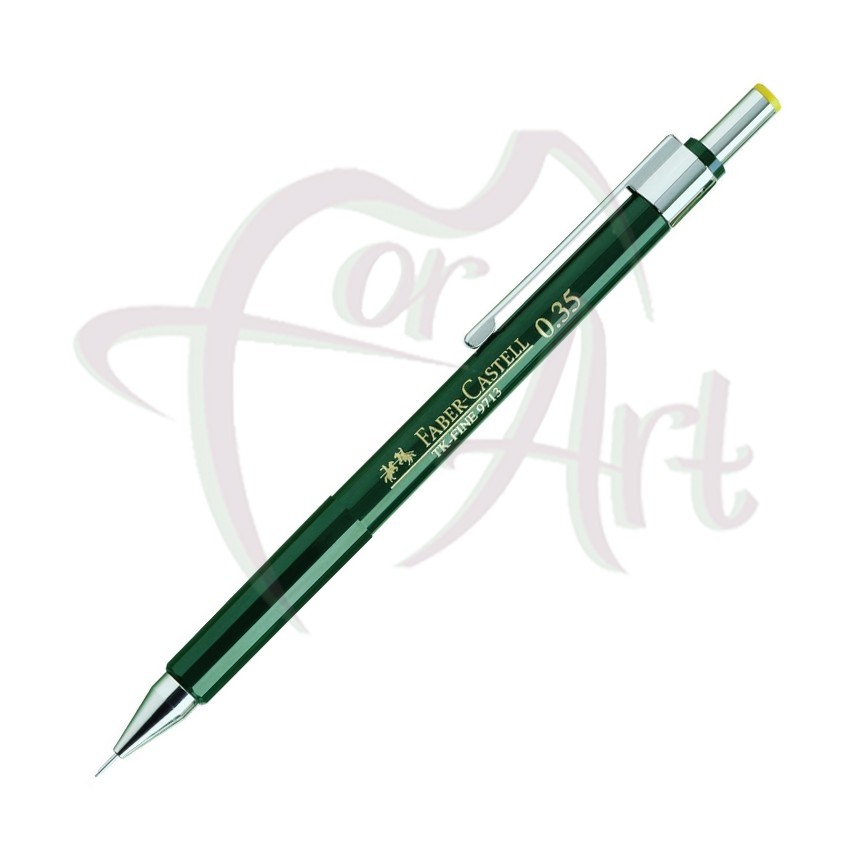 Карандаш механический Faber-Castell TK-FINE с ластиком/0.35мм (Германия)