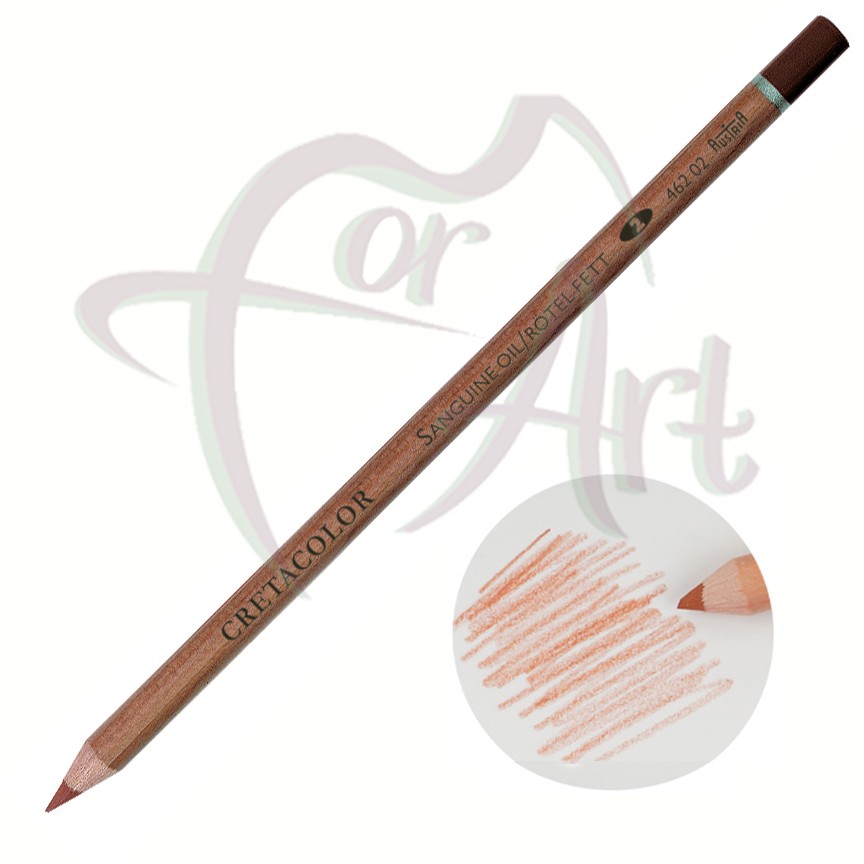 Сангина масляная в карандаше Cretacolor средняя мягкость