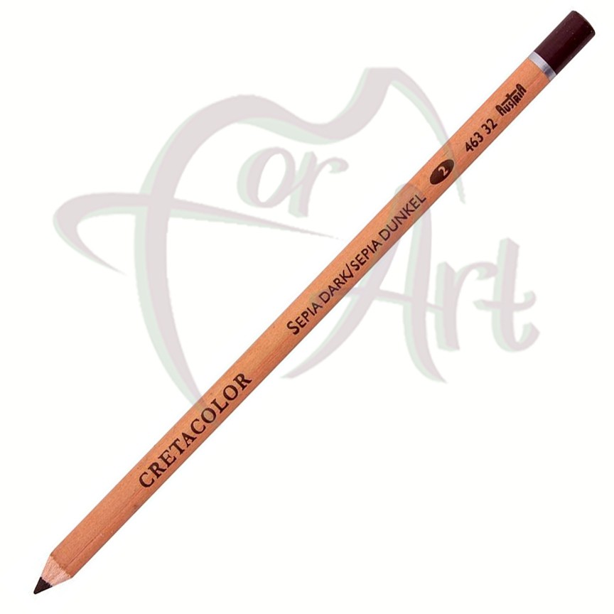 Сепия тёмная в карандаше для набросков Cretacolor