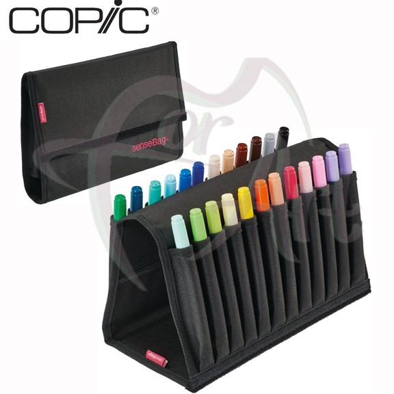 Пенал чёрный для хранения и переноски маркеров Copic (на 24 маркера)
