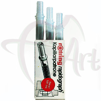 Запасные картриджи для рапидографа Rotring