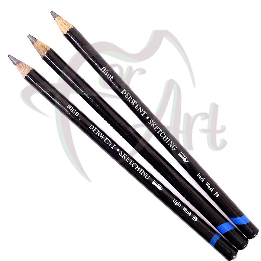Водорастворимые графитовые карандаши Derwent Watersoluble Sketching