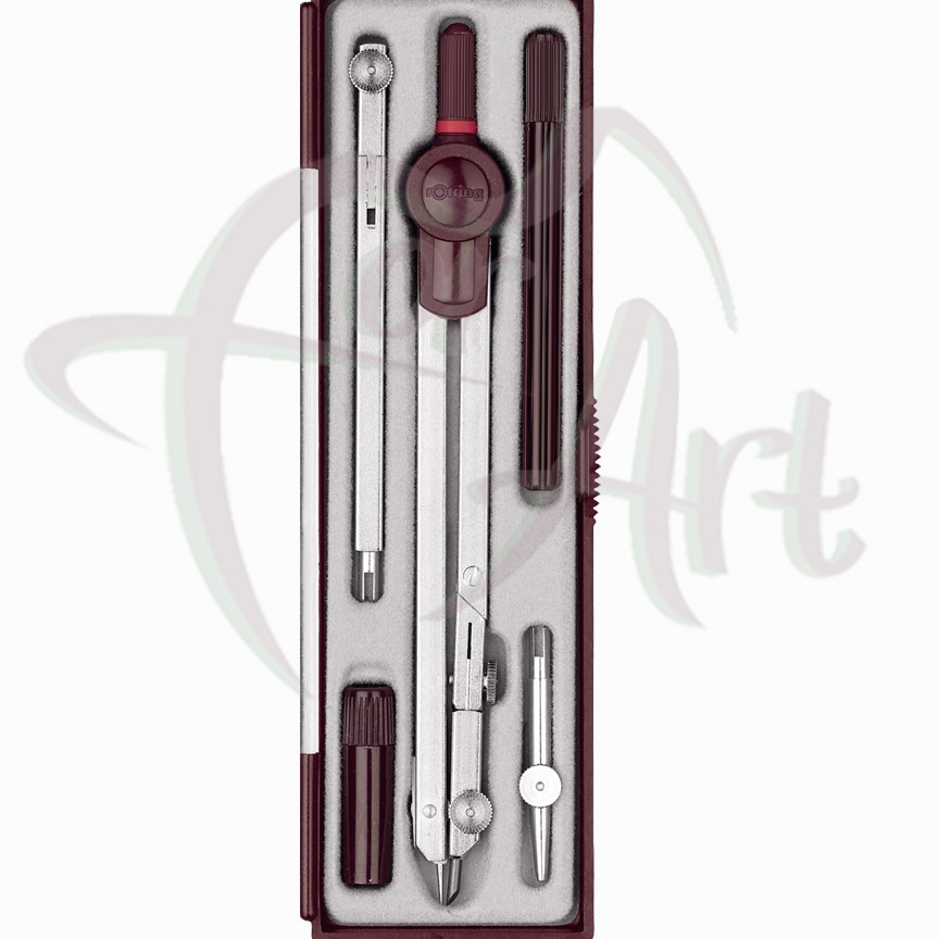 Готовальня для черчения Rotring Centro Universal c удлинителем D540мм