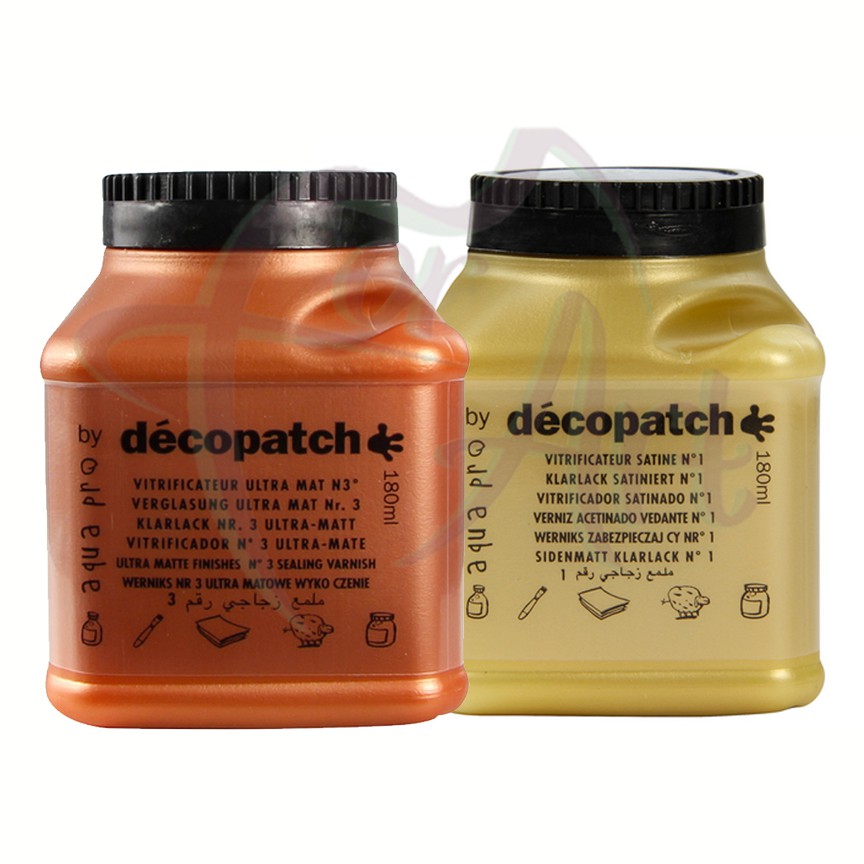 Лаки защитные на водной основе Decopatch-Aquapro