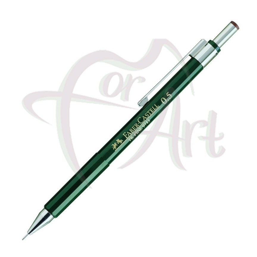 Карандаш механический Faber-Castell TK-FINE с ластиком/0.5мм (Германия)