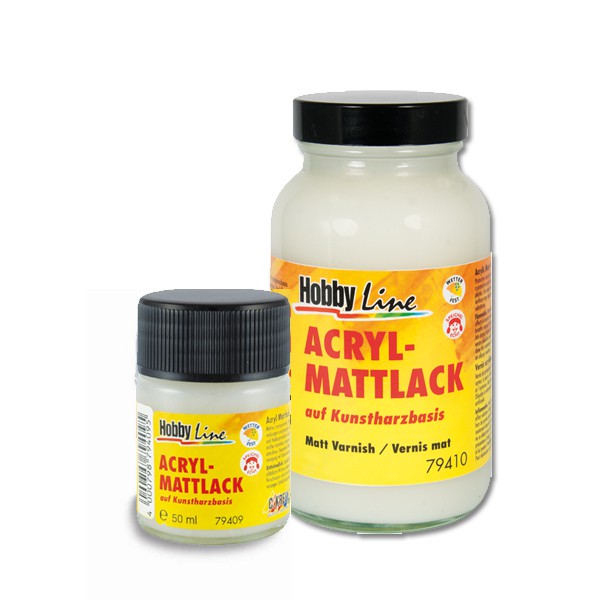 Акриловый матовый лак на основе синтетической смолы C.Kreul Hobby Line Acryl-Mattlack