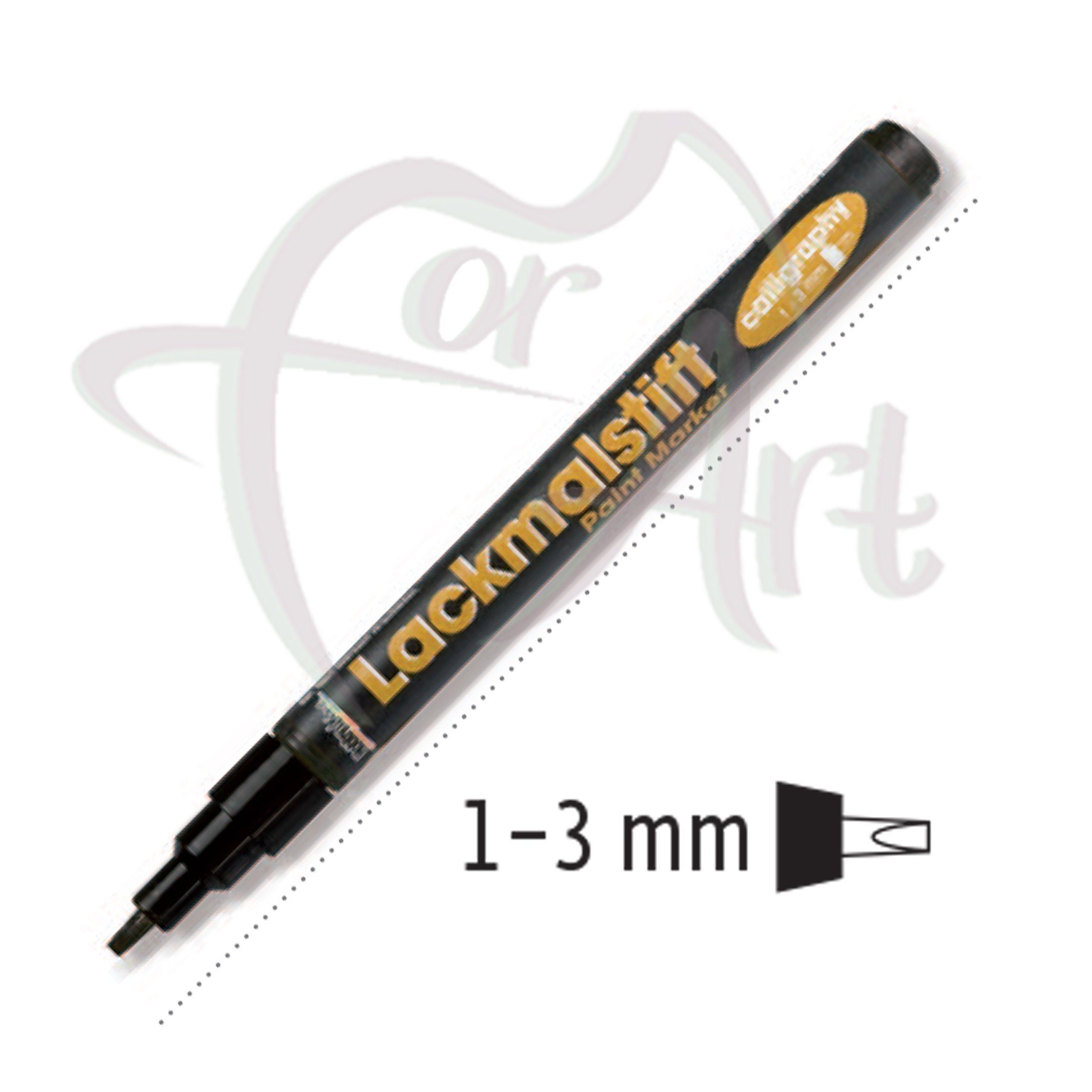 Маркеры для каллиграфии на лаковой основе C.Kreul Hobby Line Lackmalstift calligraphy