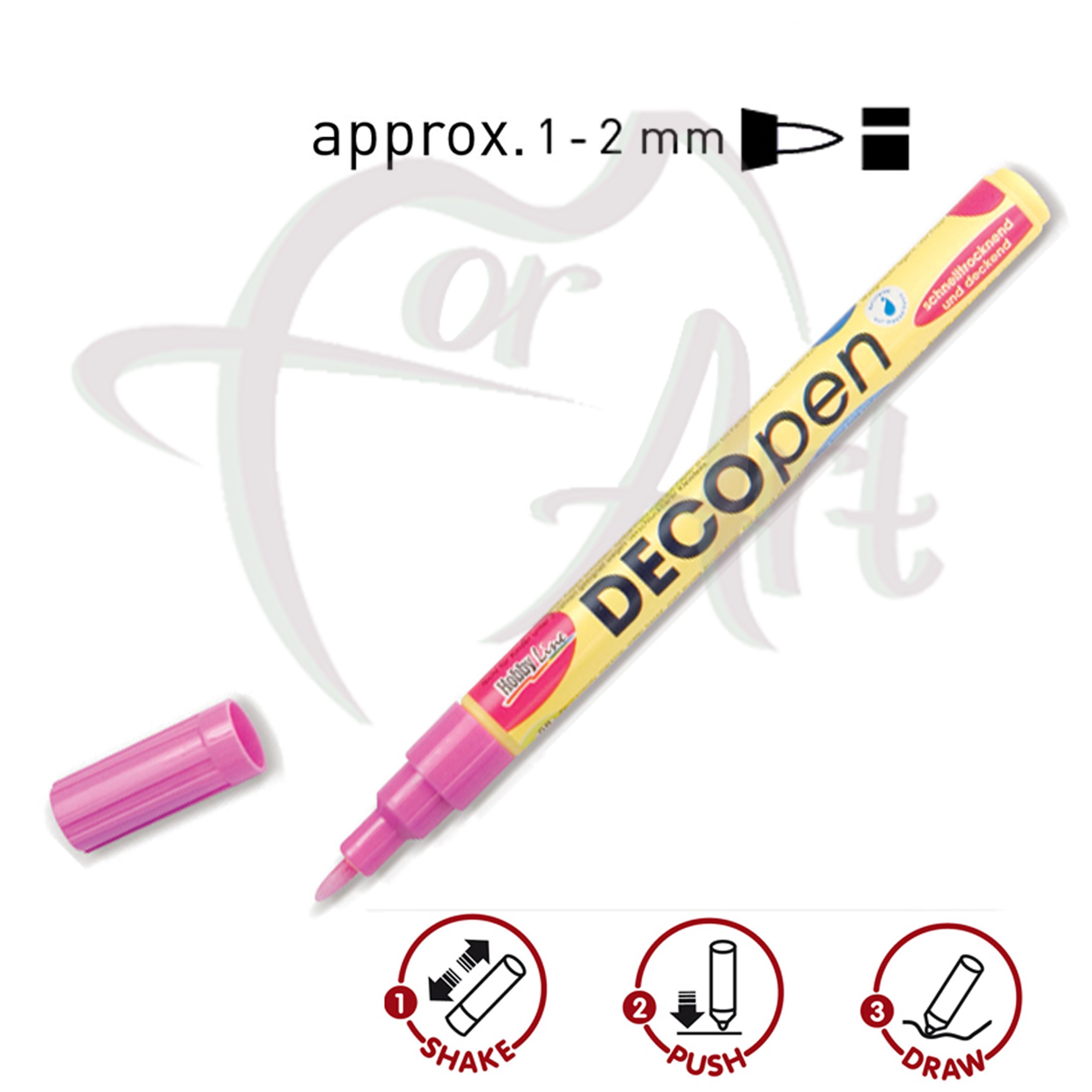 Маркеры для декора на водной основе C.Kreul Deco Pen ширина линии 1-2мм