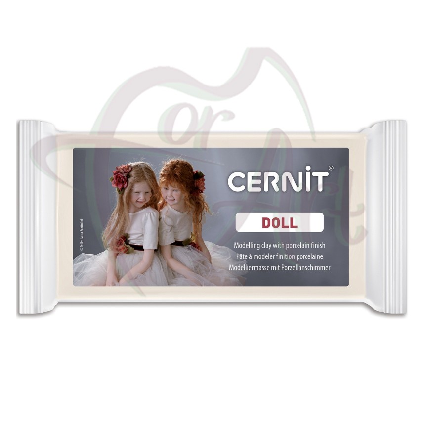 Полимерная глина для изготовления кукол Cernit Doll/№053- бисквит (500гр)