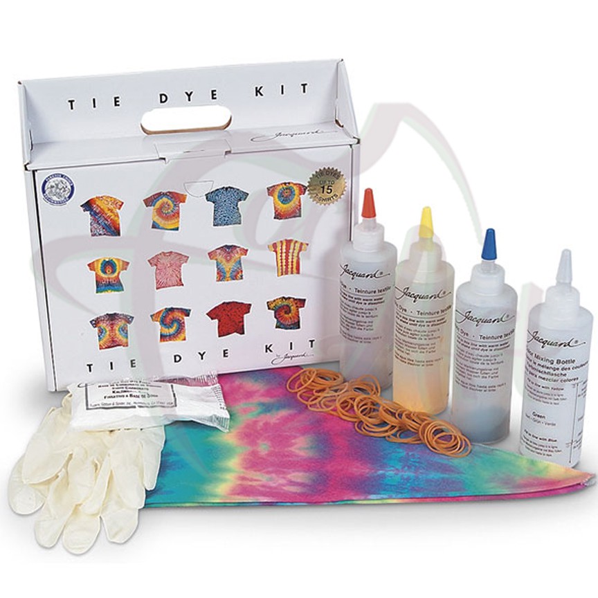 Набор красителей для узелкового батика Jacquard Tie Dye Kit Traditional Design