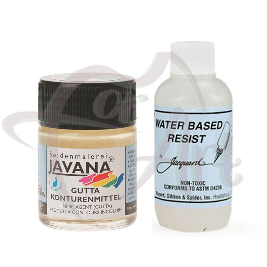 Контурные краски по шёлку на водной основе Jacquard Water Based Resist
