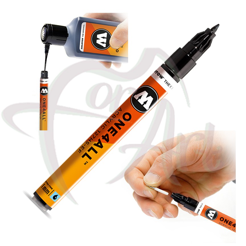 Акриловые маркеры Molotow ONE4ALL 1мм (127HS-EF)