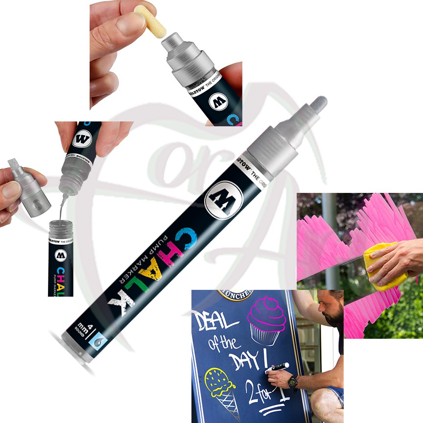 Меловые маркеры Molotow Chalk 4мм