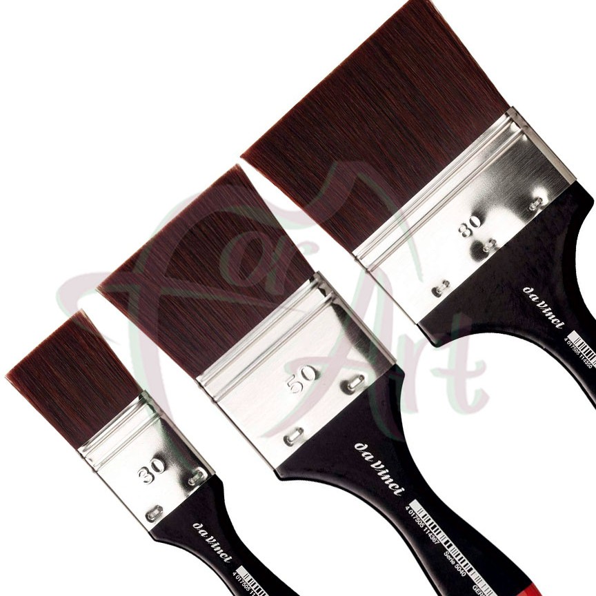 Кисть флейц синтетика экстра жесткая Da Vinci 5040 COSMOTOP
